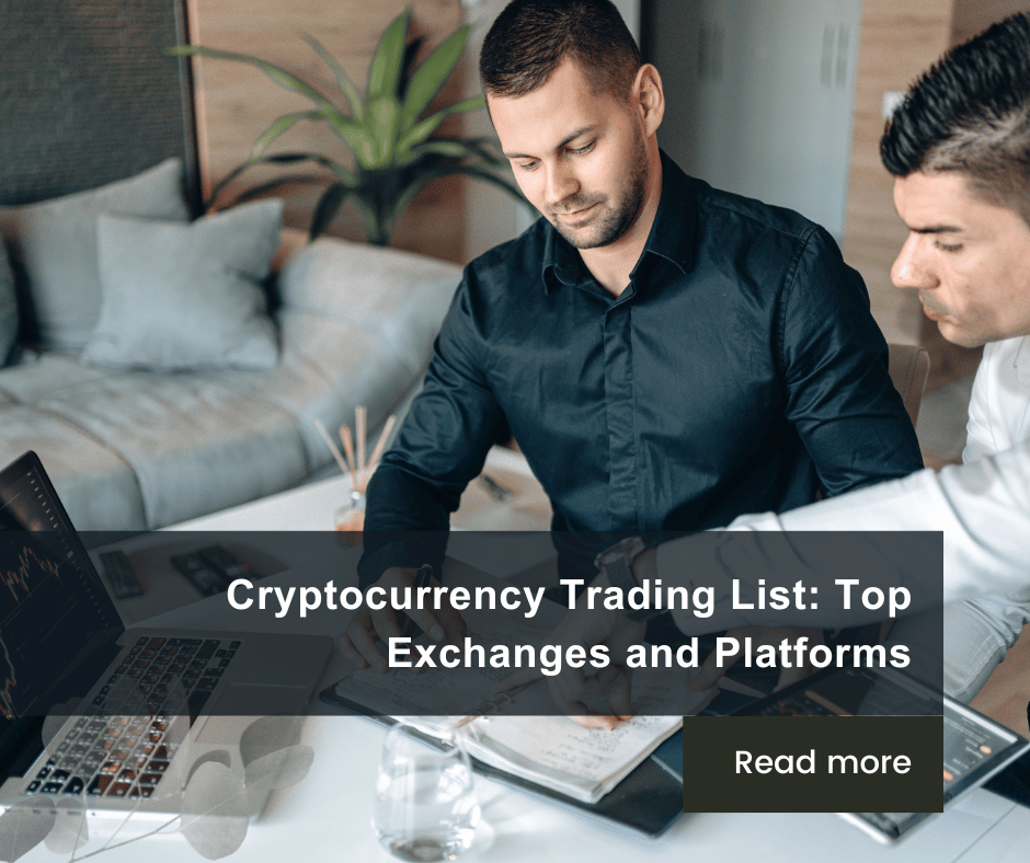 Cryptocurrency Trading List Top Exchanges and Platforms